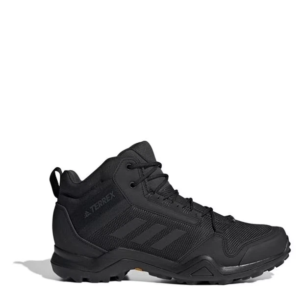 Mens Adidas Terrex AX3 Gore Tex Walking Boots UK SIZE 10 Black GTX BC0466