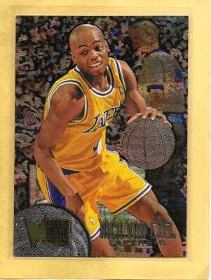 NICK VAN EXEL - 1995-96 Fleer Metal - #55 - Lakers - $1 Shipping