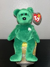 Ty Beanie Baby Erin The Bear 1997 Retired Plush Toy