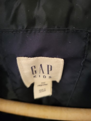 GapKids Boys Winter Navy Puffer Vest, Size XXL (14-16), - Picture 2 of 4
