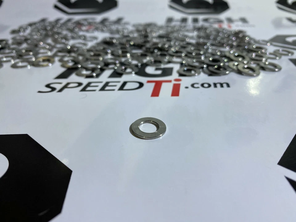 5/16” SAE AN Titanium Flat Washer .5/16” id Qty:10 Sprint Car Midget