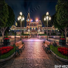 Cityscape 10'x10' Computer/Digital Vinyl Scenic Photo Background Backdrop BHF462