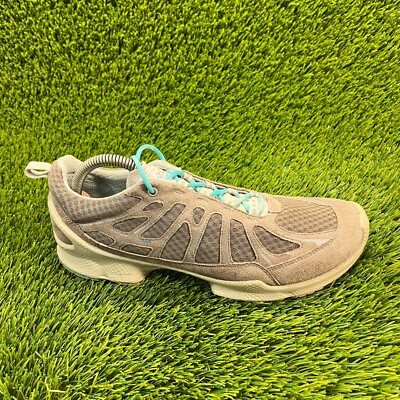Ecco Biom FJuel Racer Womens Size 9 Brown Gray Athletic Running Shoes Sneakers