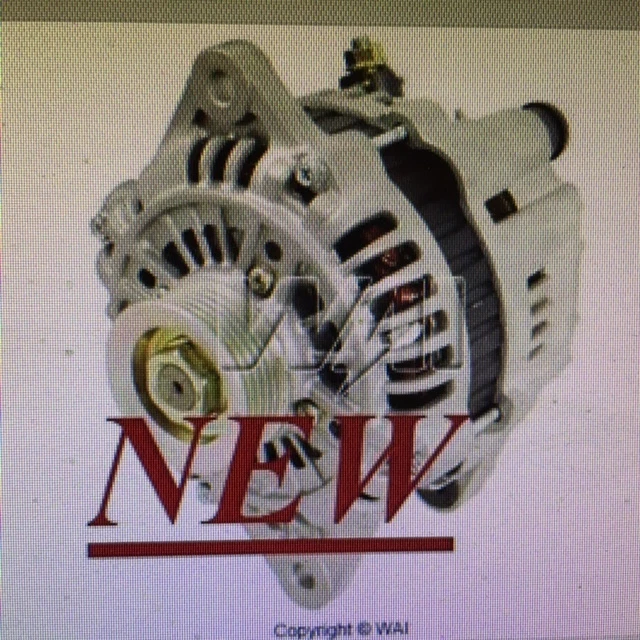 MAZDA RX7 RX 7 R2 TURBO ALTERNATOR 1993 94 1995 200 HIGH AMP W/ heat shield - Image 3 of 3