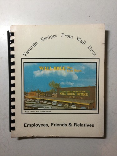 Favorite Recipes form Wall Drug Paperback Comb Binding 1982 9th Printing Wall SD - Picture 4 of 5