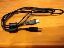 5ft 480 Mbps USB 2.0 A Male to B Male High Speed Printer Scanner Cable Black new