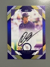 CHASE SHORES LSU superstar 2024 ICONX auto Autograph /15 Very Rare