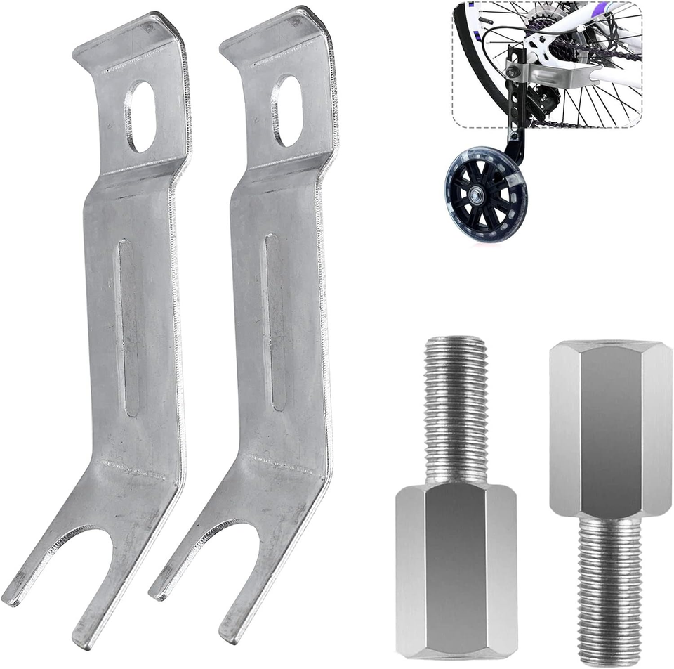 Axle Extenders for Training Wheels, Extension Bolts, 1224 Inch Kids