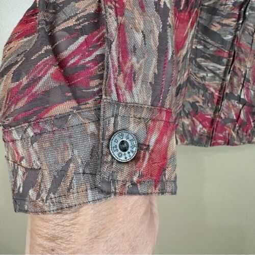 Ruby Rd Semi Sheer Full Zip Lightweight Jacket 10P - Picture 6 of 11