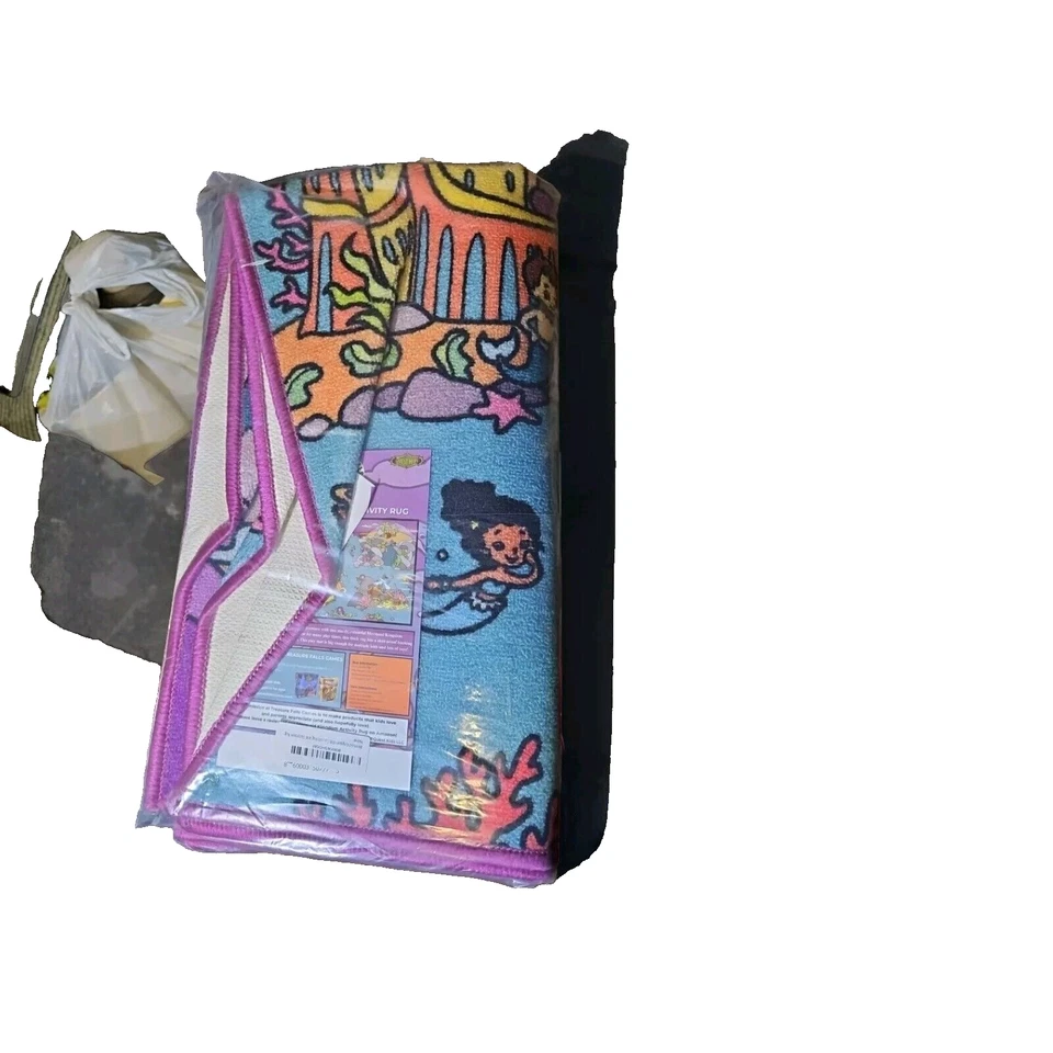 Mermaid Kingdom Activity Rugs for Kids 66 x 40 Inches - Image 2 of 2