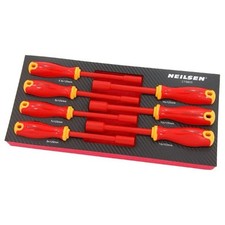 7PC VDE Insulated Nut Driver Spinner Set 5.5-13mm Chrome Vanadium | 6625