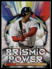 Rafael Devers 2021 Topps Chrome Prismic Power #PP-12 Boston Red Sox