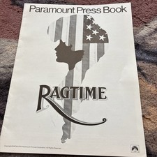 Ragtime Pressbook 1981 James Cagney, Howard E. Rollins Jr., Elizabeth McGovern