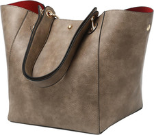 Large Work Tote Bag for Women Designer Purses and Handbags Big Bucket Bags Ladie