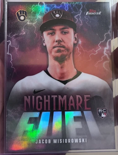 2026 Topps Finest Jacob Misiorowski Base (RAW)