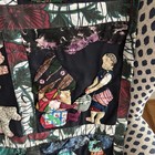 Weya 6 Panel Story Quilt Zimbabwe Original Handmade Art Wall Hanging 36” X 21” — photo 7