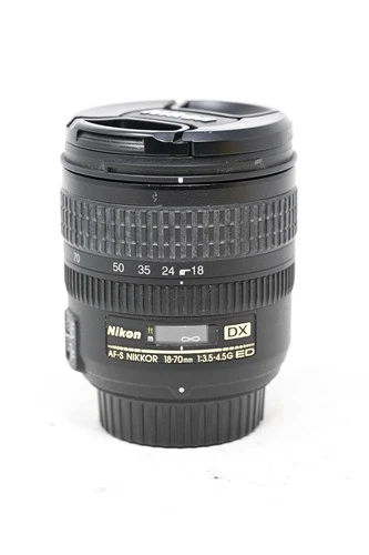 Nikon Nikkor AF-S 18-70mm f3.5-4.5 G ED DX IF Lens AFS #B52