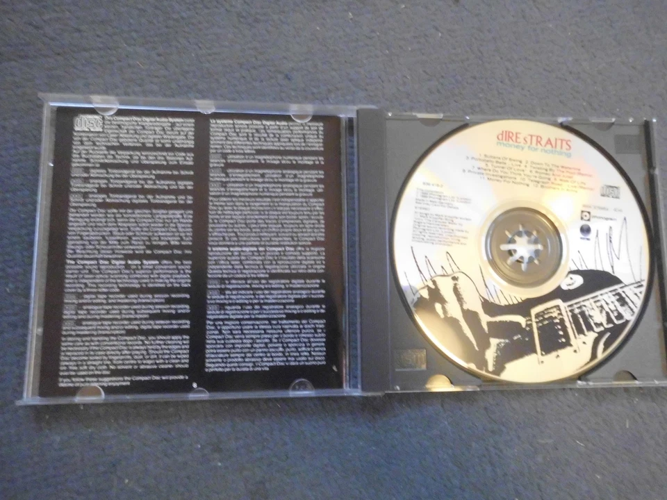 CD Dire Straits - Money For Nothing, Vertigo 1988, sehr guter Zustand !! - Bild 2 von 3