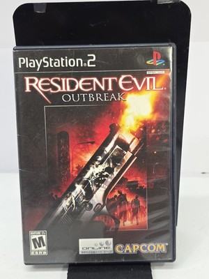 Resident Evil: Outbreak (Sony PlayStation 2, 2004) No Manual TESTED & WORKING