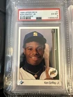 1989 Upper Deck - Star Rookie Ken Griffey Jr #1 (RC) PSA 6