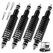 EZGO Shocks EZGO Golf Cart Front and Rear Shock Black EZGO Shock with Spring