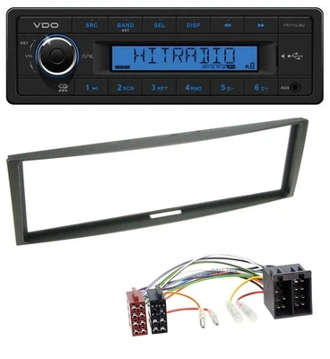 VDO AUX 1DIN MP3 USB Autoradio für Renault Megane Megane Scenic Modus Clio - Bild 1 von 4