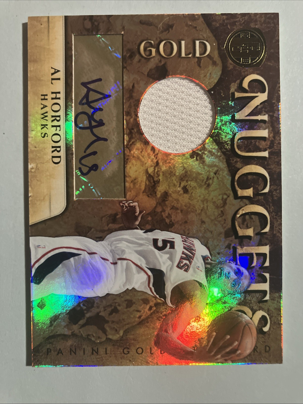 2010-11 PANINI GOLD STANDARD NBA🏀 AL HORFORD PATCH/AUTO SSP #/25⭐️ ATL HAWKS view 4