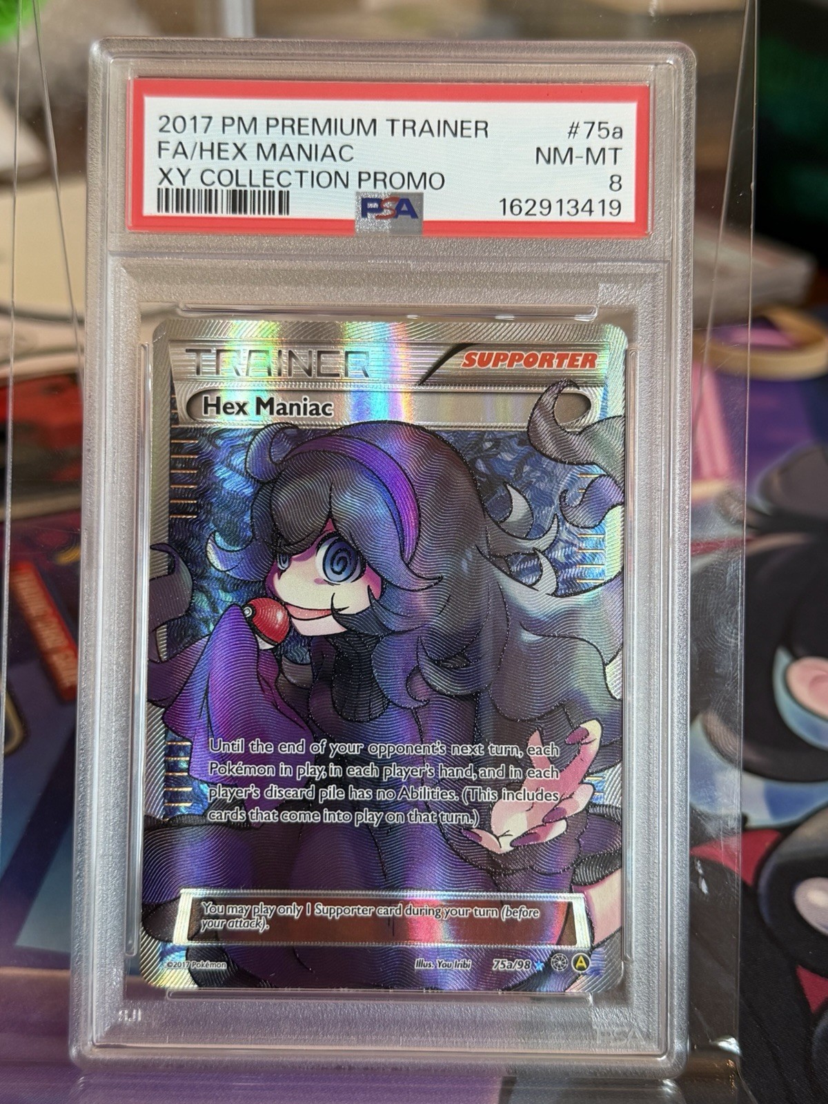 Hex Maniac 075A/098 Alternate Art Holo