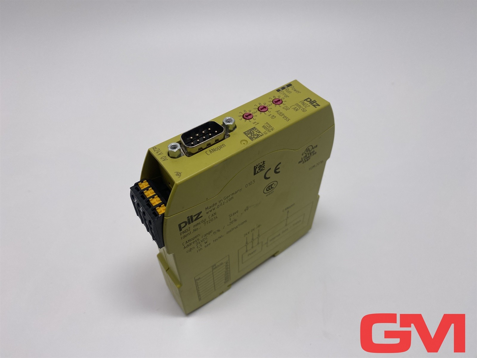 Pilz Kommunikationsmodul PNOZ MMC6P CAN Communication Module 772034