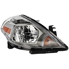 Halogen Headlight For 2007-2012 Nissan Versa Hatcback Passenger Side