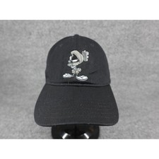 Looney Tunes Marvin the Martian Baseball Cap Black Snapback Hat Unisex OSFM