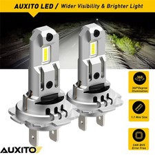 2Pcs H7 Xenon White  HeadLamp Lights 100w Headlamp Led Side Lamp Car 18v LED