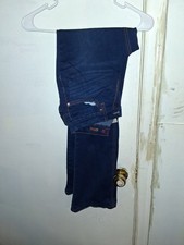 Faded Glory Jeans Core Boot Style Size 8A Dark Wash Blue Denim