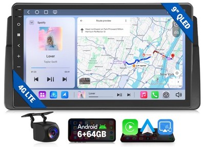 Für BMW E46 M3 Eonon E46X6S2 Android 6+64GB Autoradio 9'' Navi CarPlay DSP 4G LTE