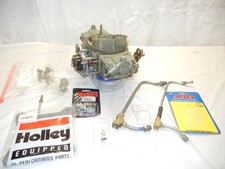 Holley 4779-8 750 Double Pumper Classic 4 Corner Idle Electric Choke Extras