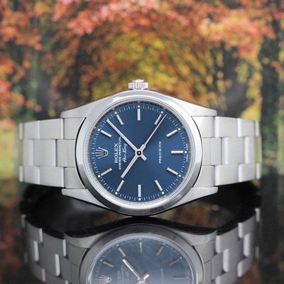 Rolex Air King Stahl Automatik Ref:14000 mit Rolex Box von 1998