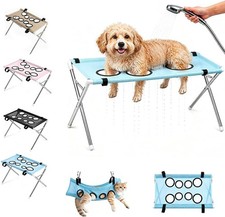 Foldable, Adjustable Grooming Bed for Small Dogs and Cats