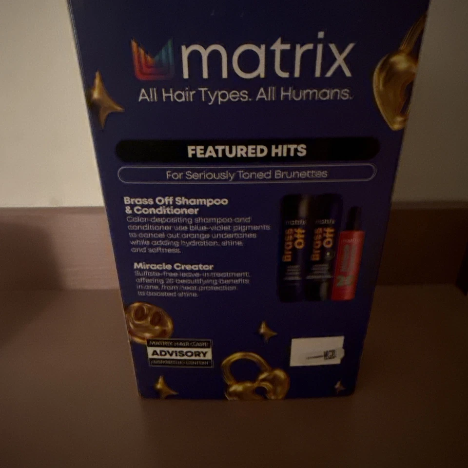 Matrix Total Results Brass Off Shampoo Conditioner Duo Set*BONUS FREE LEAVE -IN! - Image 2 of 3