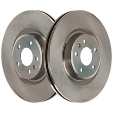 Front Brake Disc Rotors for Porsche Macan Audi A6 Quattro A7 S5 Q5 S4 2012-2016