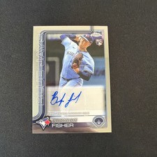2025 Topps Chrome Update Series - Autographs Braydon Fisher #AC-BFI (AU, RC)