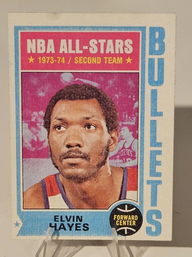 Elvin Hayes #30 1974 Topps card