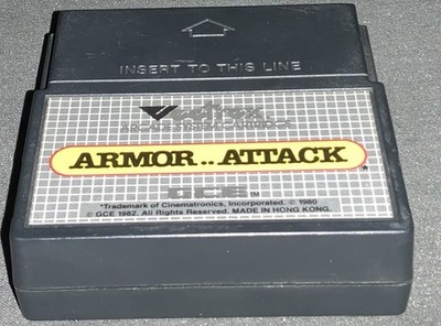 Armor Attack ~ Vectrex ~ UNTESTED ~ #J283