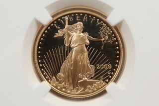 NobleSpirit GOLD 2000 $25 American Eagle NGC PROOF 69 ULTRA CAMEO