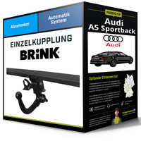 Abnehmbare AnhäNgerkupplung FüR Audi A5 Sportback 07.2007-01.2017 Typ 8TA Brink