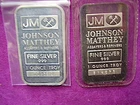 2 troy oz JM Johnson Matthey  .999  fine UNC SILVER BAR ~ SEALED  ~ FREE SHIP