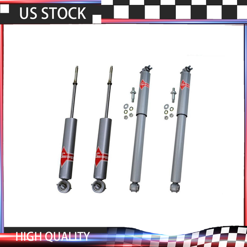 KYB Gas-A-Just Monotube Shocks Rear Pair for 1975-1993 Dodge Ramcharger RWD