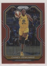 2021 Panini Prizm WNBA Red Prizm 157/299 Chiney Ogwumike #55 0c6