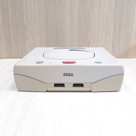 Sega Saturn Console HST-3220 Bundle 2 Controllers 8 Games Tested Japanese White