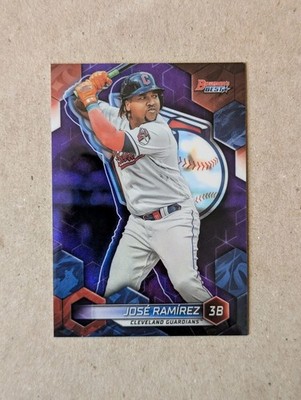 2023 Bowman's Best - Jose Ramirez #16 Purple Refractor /250