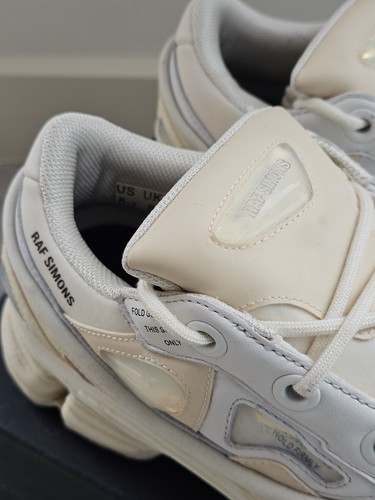 Adidas Ozweego Raf Simons Trainers Bunny Cream Beige UK 8 EU 42 - Picture 4 of 8